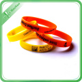 100% Eco-Friendly Bright Good Quality Silicone Wristband